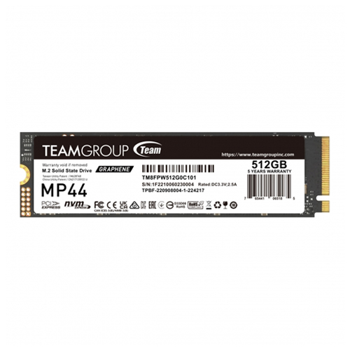 TEAM MP44 512GB PCIe Gen4 NVMe SSD Price In BD