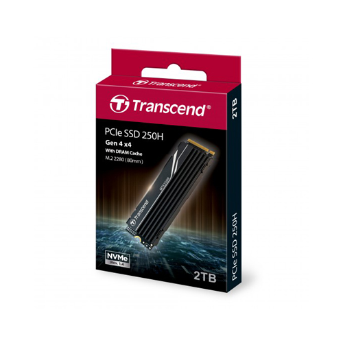 Transcend 2TB 250H M.2 2280 NVMe PCIe Gen4x4 SSD