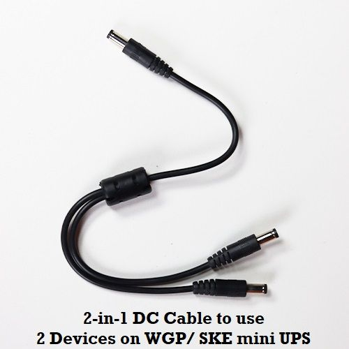 SKE SK616 Mini UPS For Wifi Router + ONU + IP Cam/CC Cam (15,600mAh With 5 Output)