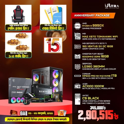 15th Anniversary PC Offer