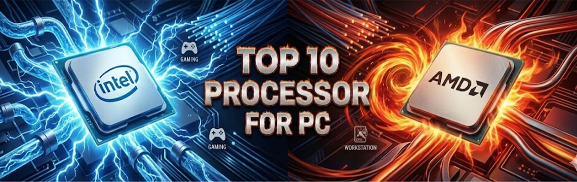 Top 10 Processor For PC in 2026 – Powerful CPUs For Gaming & Work